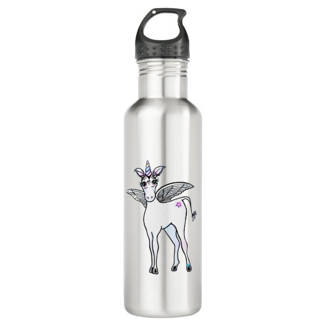 Botella De Agua Magia de Unicorn (Anverso)