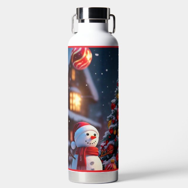 Botella De Agua "Magia Navidad" (Delantero)