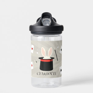 Botella De Agua Magia Show Magician Child Custom Name School