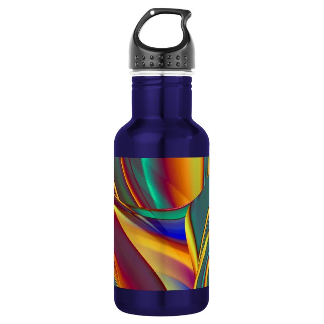 Botella De Agua Mágica de las flores de otoño del verano de primav (Anverso)