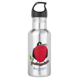 Botella De Agua Magnífico personalizado de pájaro fragata