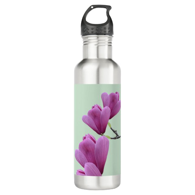 Botella De Agua Magnolia Rosa (Anverso)