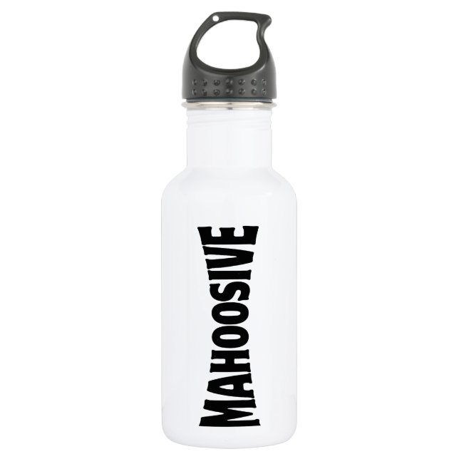 BOTELLA DE AGUA MAHOOSIVO (Anverso)