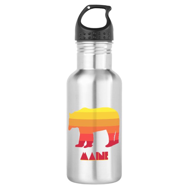 Botella De Agua Maine Bear (Anverso)