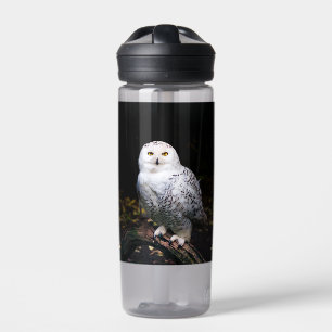 Botella De Agua Majestuoso búho de invierno