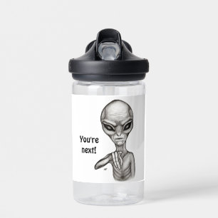 Botella De Agua Mal Alien , ¡Tú eres el próximo !
