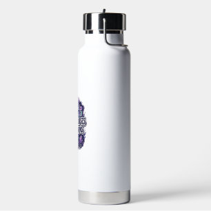 Botella De Agua Maleficio de Unicornio Caballos y Cuernos Listo pa
