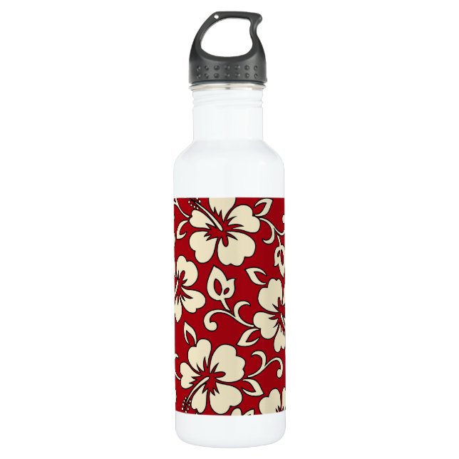 Botella De Agua Malia Hibiscus Hawaiian (Anverso)