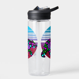 Botella De Agua Mama Bear Sunset Polka Dots Happy Mothers Day