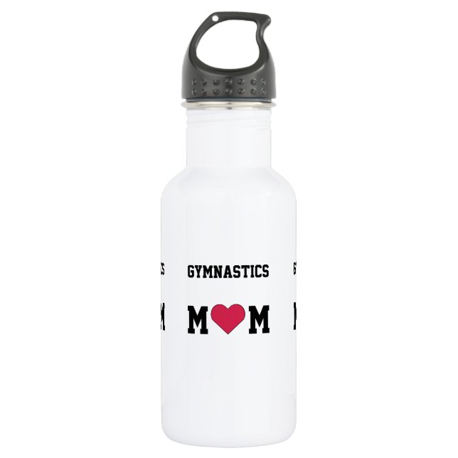 Botella De Agua Mamá de la gimnasia (Anverso)