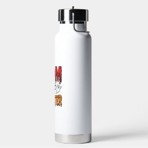 Botella De Agua Mamá de Monstruo Diseño de Camiseta Vintage de Hal