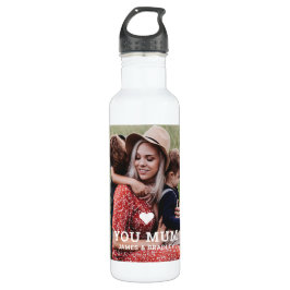 Botella De Agua Mamá foto del Día de la Madre