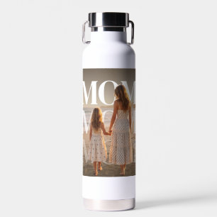 Botella De Agua Mamá PhotoPop Personalizada