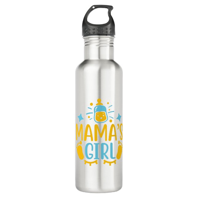 Botella De Agua Mama's Girl (Anverso)