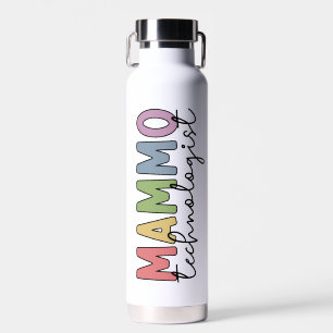 Botella De Agua Mamografía tecnológica de mammo personalizado