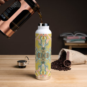 Botella De Agua Mándala Boho Moderno