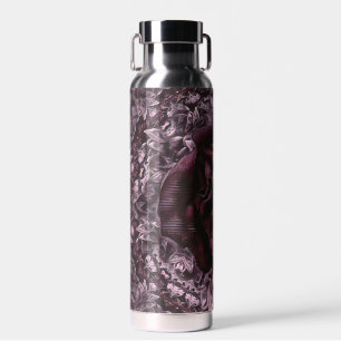 Botella De Agua Mandala de rosa 