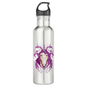 Botella De Agua Mandala de unicornio