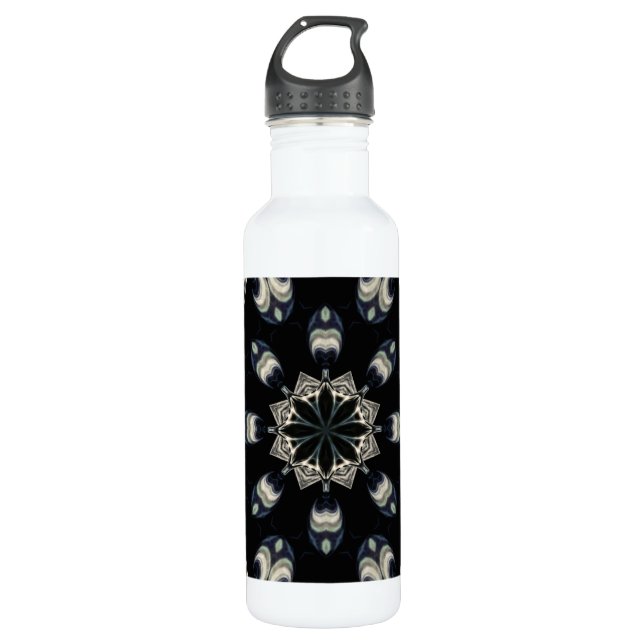 Botella De Agua Mandala elegante (Anverso)
