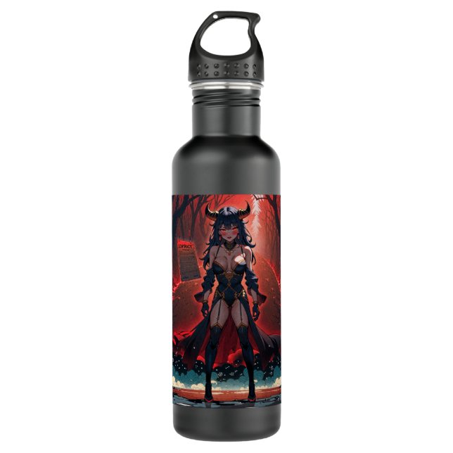 Botella De Agua Manifestación con contacto en Crossroads, Anime De (Anverso)