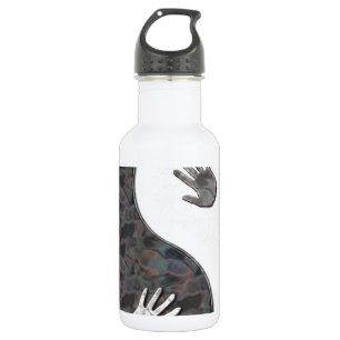 Botella De Agua manos del yinyang