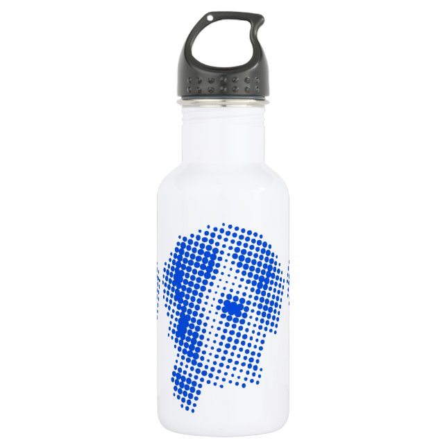 Botella De Agua Manteldogge abstracto (Anverso)