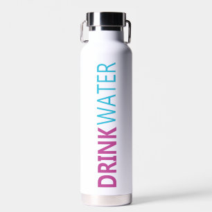 Botella De Agua Manténgase hidratado, beba agua, ejercite Personal