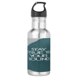 Botella De Agua Mantente Fiel a Tu Sonido
