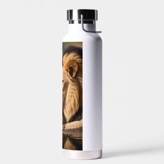 Botella De Agua "Mantente hidratado, concentrado, mantente feroz