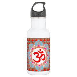 Botella De Agua Mantra elegante de OmMANTRA: Meditación de la yoga