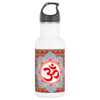Botella De Agua Mantra elegante de OmMANTRA: Meditación de la yoga