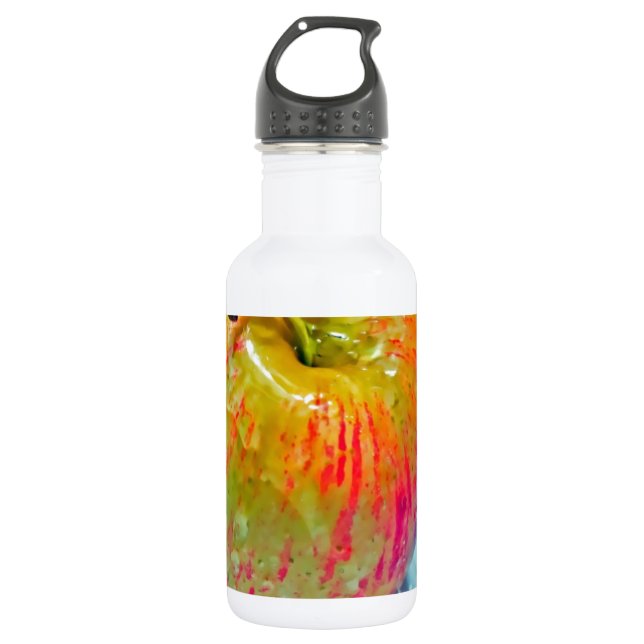 Botella De Agua Manzana Resplandeciente (Anverso)