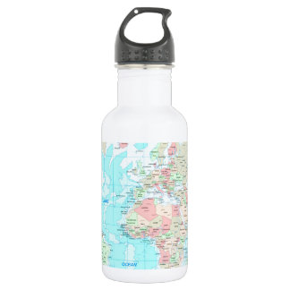 Botella De Agua Mapa del mundo