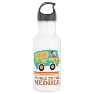Botella De Agua Máquina de misterio Scooby-Doo "Peddle to Meddle"