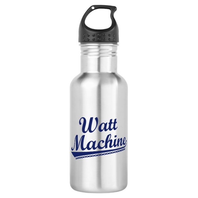 Botella De Agua Máquina Watt (Anverso)