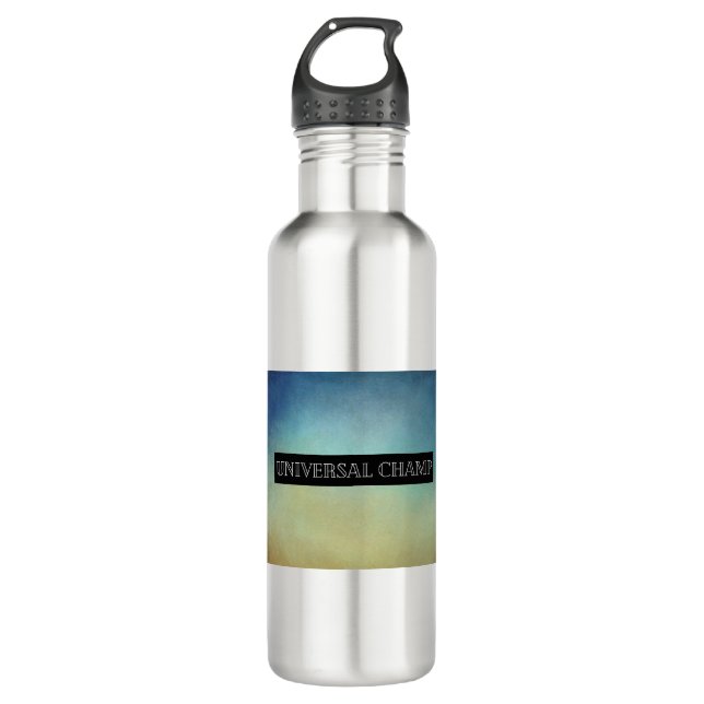 Botella De Agua Marca de vida (Anverso)