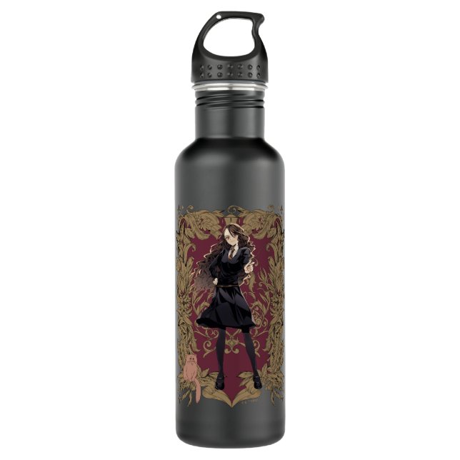 Botella De Agua Marco Ornate Anime Hermione Granger (Anverso)