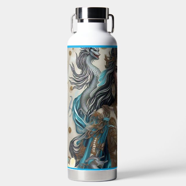 Botella De Agua "Mareas doradas" (Delantero)