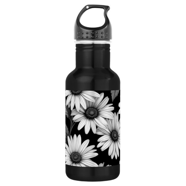 Botella De Agua Margaritas Soñadoras (Anverso)