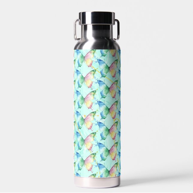 Botella De Agua Mariposa (Delantero)