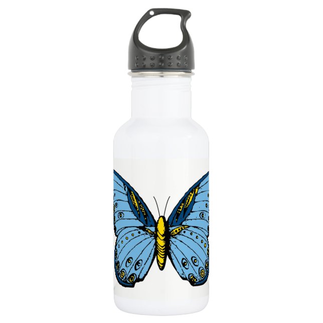 Botella De Agua Mariposa (Anverso)