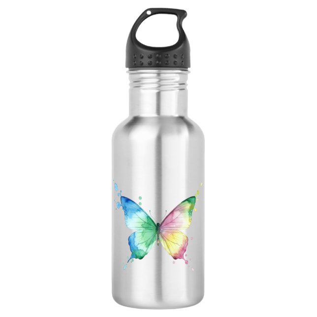 Botella De Agua Mariposa (Anverso)