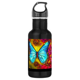 Botella De Agua Mariposa