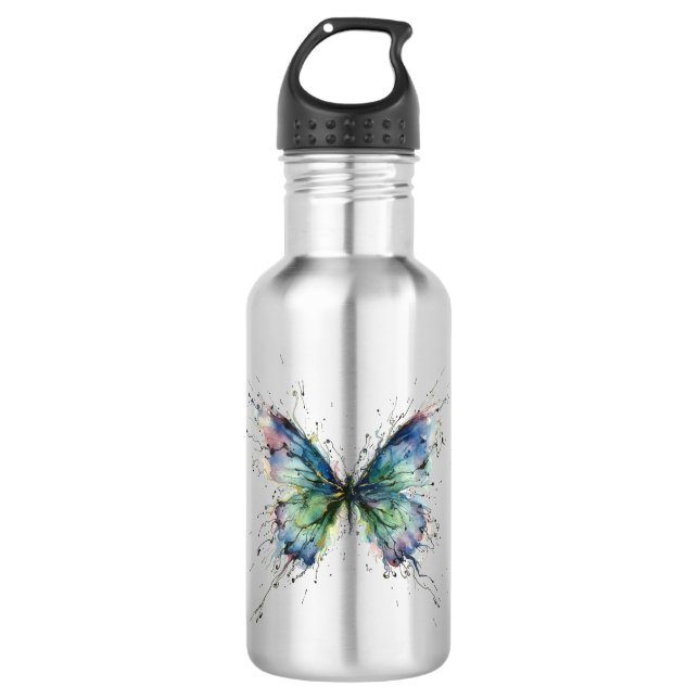 Botella De Agua Mariposa (Anverso)