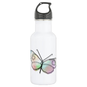 Botella De Agua Mariposa alambre