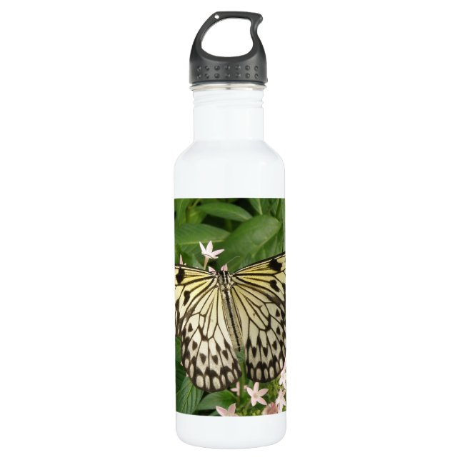 Botella De Agua Mariposa de cometa de papel (Anverso)