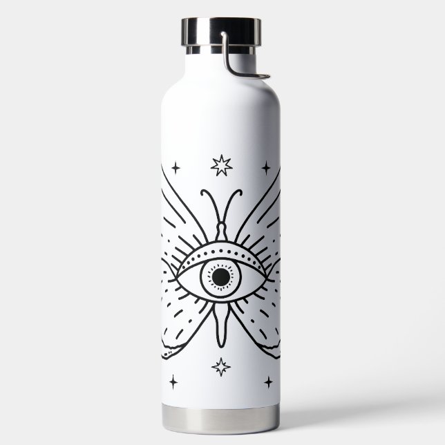 Botella de agua Mariposa de Ojo Místico (Izquierda)