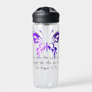 Botella De Agua Mariposa inspiradora