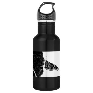 Botella De Agua mariposa tímida blacq