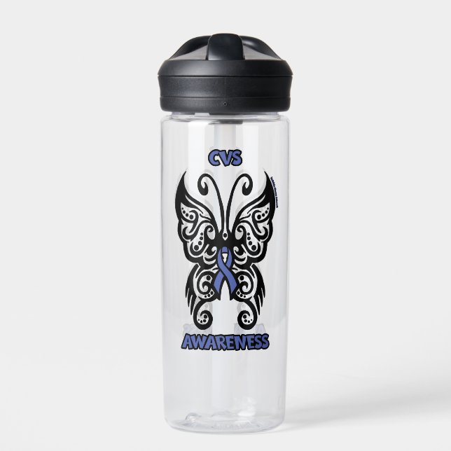 Botella De Agua Mariposa/Tribal...CVS (Delante)